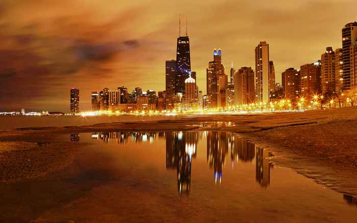 City Chicago Nights 2880X1800 Life for Halloween Happenings at Chicago Restaurants, Hotels, and Bars