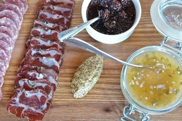 PV charc board for Chefs Get Creative and International for Charc Bites Cocktail Party