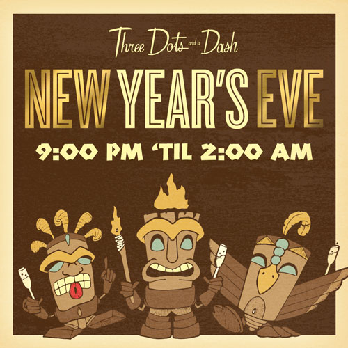 Three Dots NYE for Aloha, 2016!