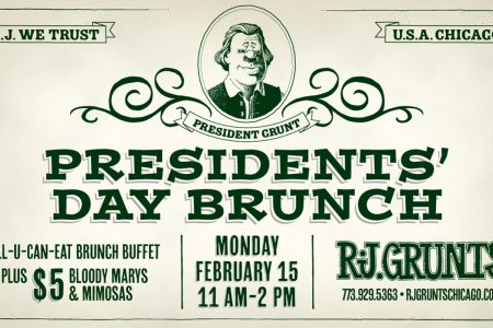 Presidents' Day Brunch at R.J. Grunts - featured image - Chicago restaurant news - American cuisine
