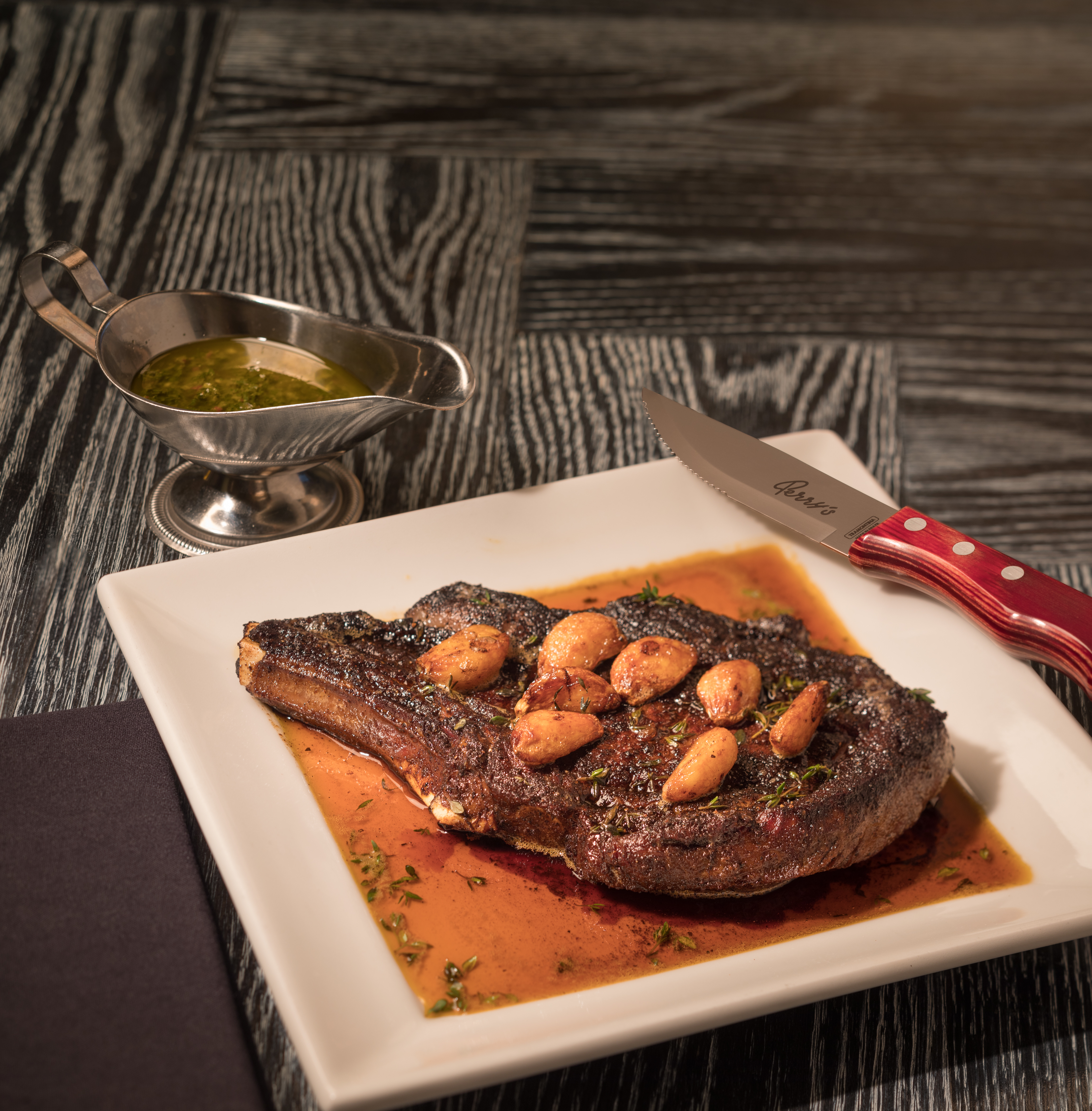 perry steakhouse pork chop