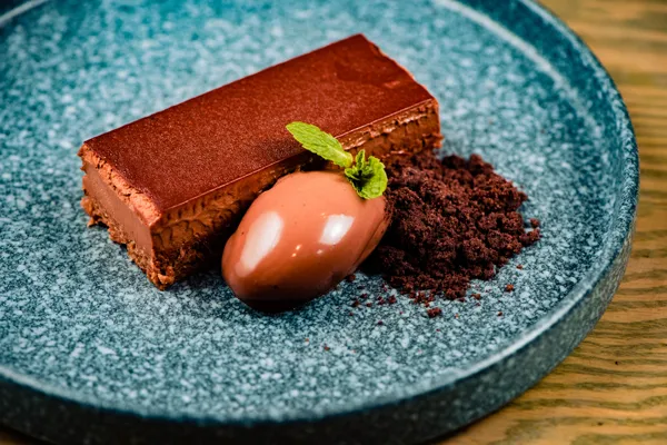 The Opera dessert at The Franklin Room photo credit: Sanjib Karmakar