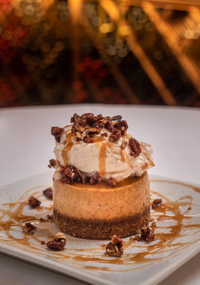 Perry's Steakhouse & Grille, Pumpkin Cheesecake
