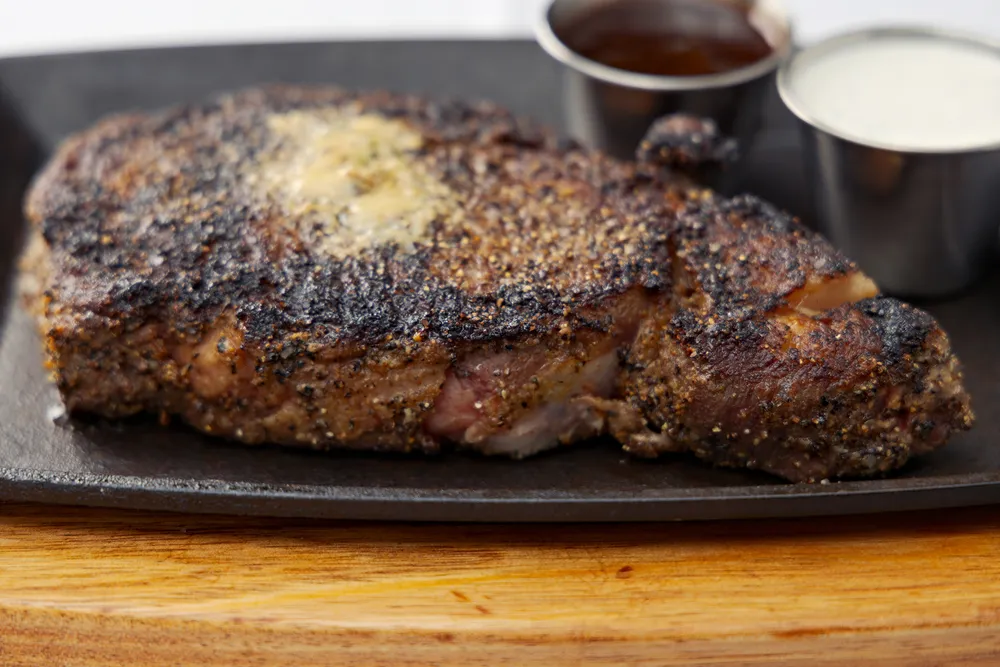 Perry’s Caramelized Prime Rib Thursday dinner for $59, will be served from 4 to 9 p.m. on Thanksgiving and is available every Thursday. Photo credit: Perry’s Steakhouse & Grille