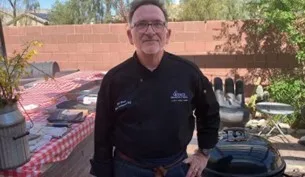 Chef Rick Moonen for Mastering the Grill: Expert Tips from Perry’s Steakhouse & Grille Master Development Chef Rick Moonen