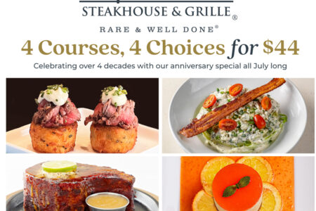 July 4 for 44 Perrys Flier LR Edited Photos Group 26 PER02 007 4444 2w header for Perry's Steakhouse & Grille Introduces July Anniversary Special Offers