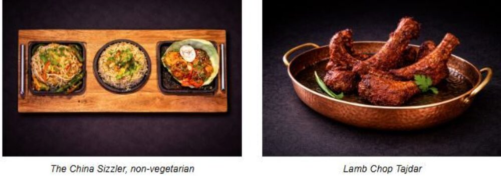 The China Sizzler Non Vegetarian and Lamb Chop Tajdar