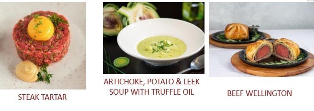 OFF THE MENU FAVORITES