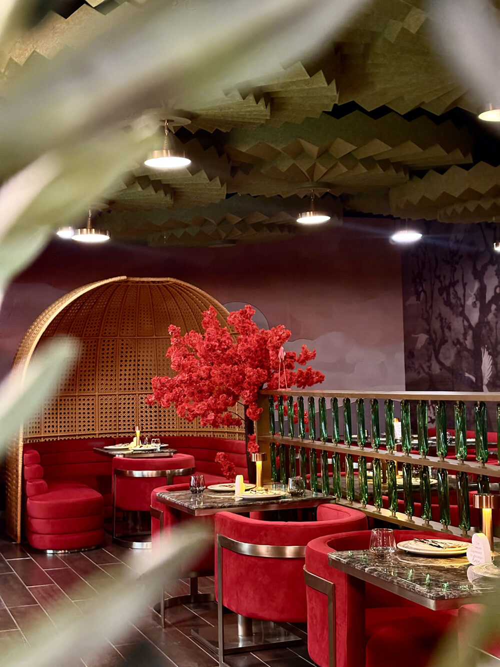 The dining room at The Secret Kitchen Photo credit: Kirtan Patel Photography