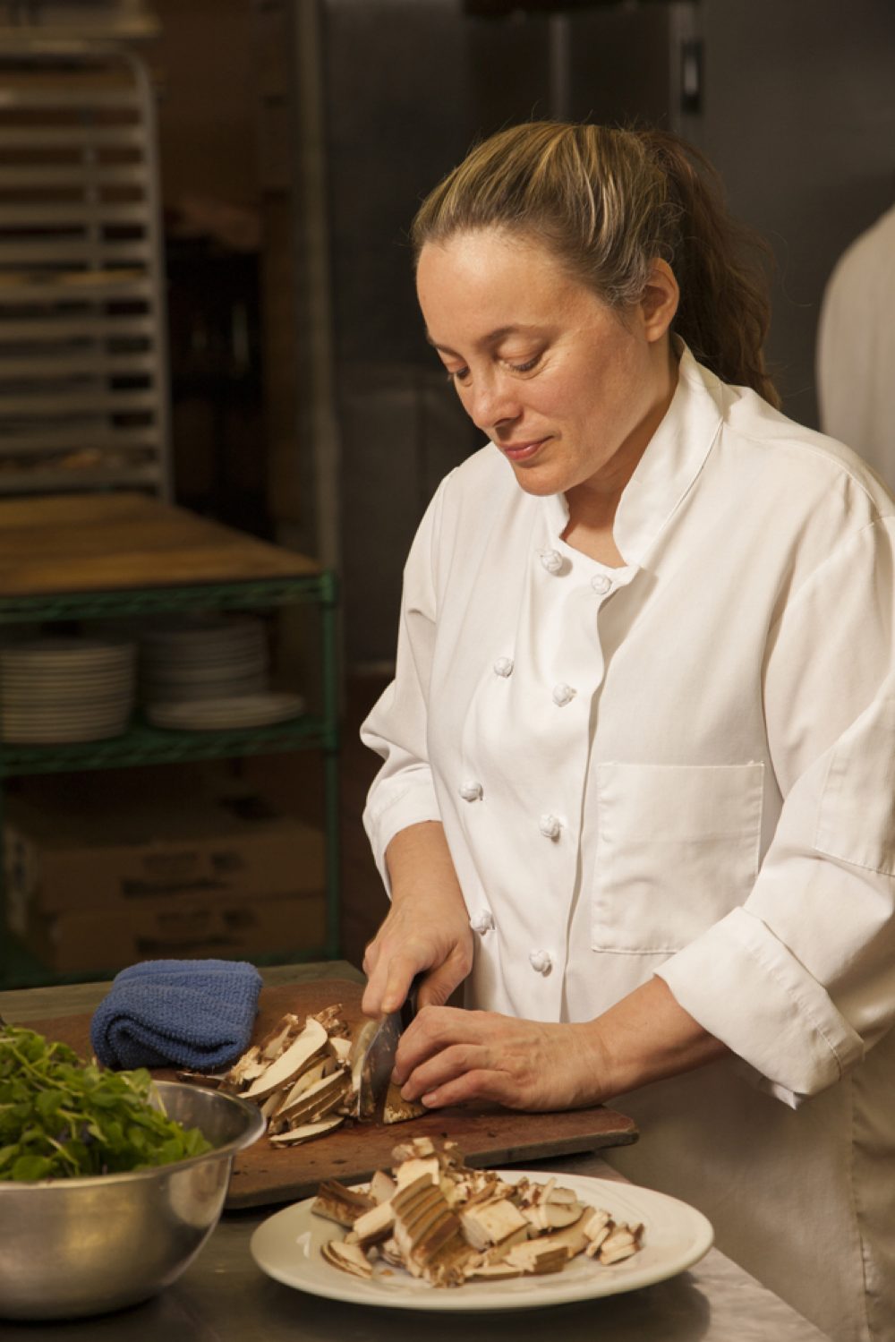 Sarah Stegner, co-owner/chef, Prairie Grass Cafe