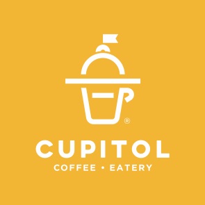 Cupitol Logo 1235 C for Holiday Cheer at Cupitol