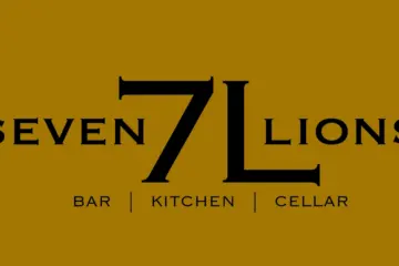 SevenLionsLogoBlackOnGoldsm for Wednesday Wine Down Spring Fling at Seven Lions