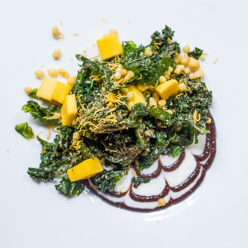 Crisp Kale Bhel