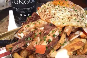 Pot Roast Poutine for A Valentine's Day Twist: Poutine and Pilsner