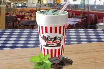 Portillos Mint Shake for 14 Places to Post Up for St. Patrick's Day in Chicago