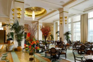 The Peninsula Chicago The Lobby for Enjoy Burgers & Bubbles Specials at The Lobby at The Peninsula Chicago