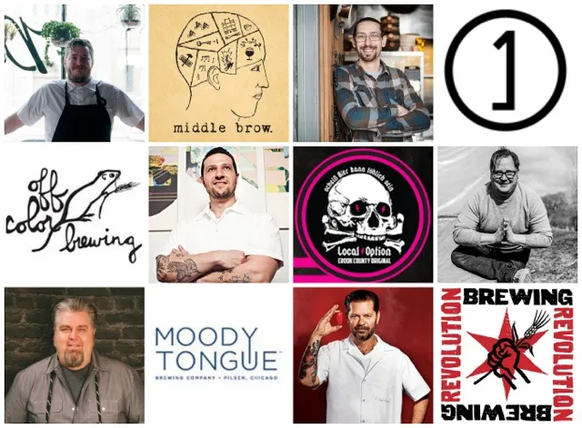 A Match Made in Pilsen for Top Chicago Chefs Cook for Craft Beer Week// Crap Beer Day at Thalia Hall