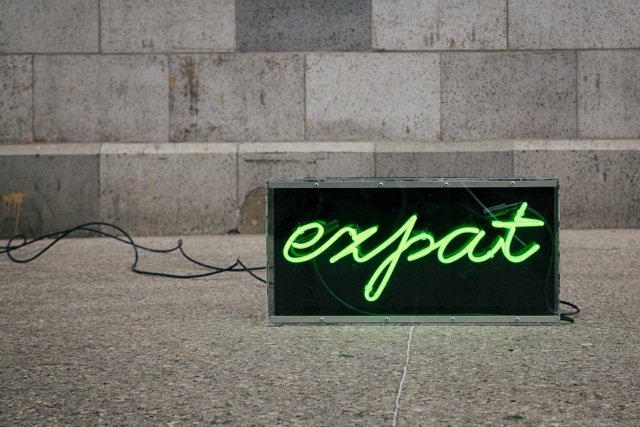 expat neon sign for Expat Brings Brand New Al Fresco Option to the West Loop