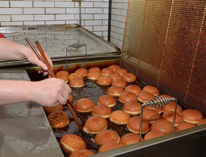 Paczki Frying