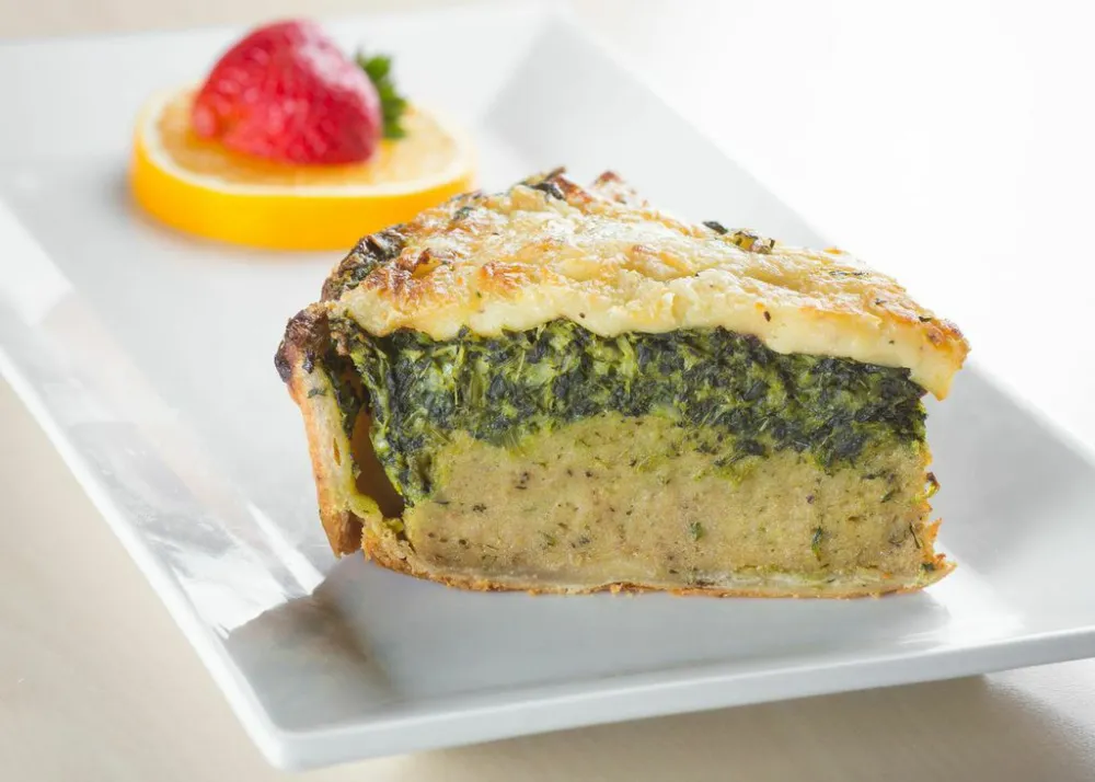 Lamb and Spinach Pie from Delightful Pastries + Cafe for Savory Trumps Sweet for Pi Day
