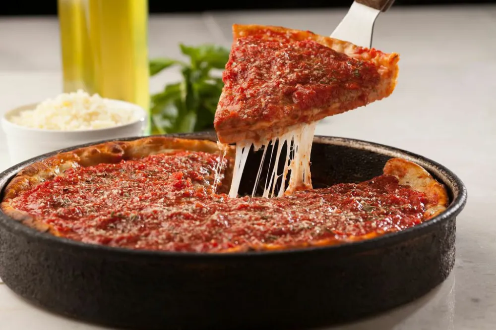 Pizza from Fabulous Freddie's Italian Eatery for Savory Trumps Sweet for Pi Day