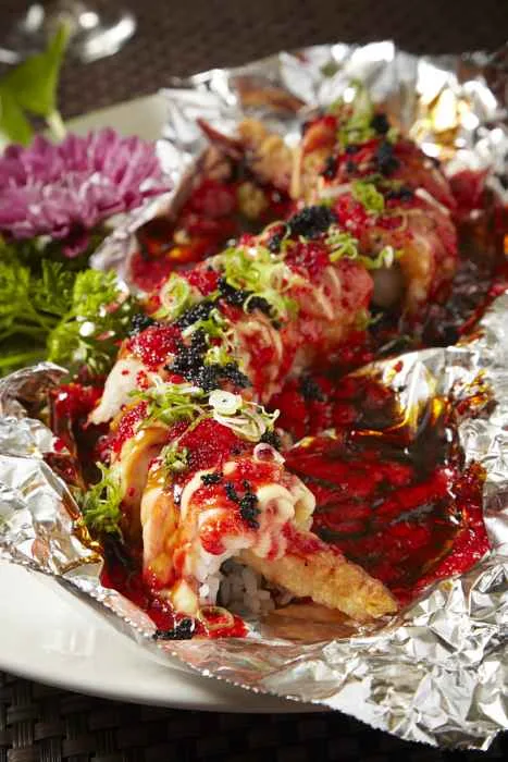 Dragon fire maki for Koi Celebrates Eleven Years in Business with Signature Dine in Specials