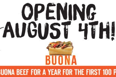 Buona Celebrates Grand Opening in St. Charles