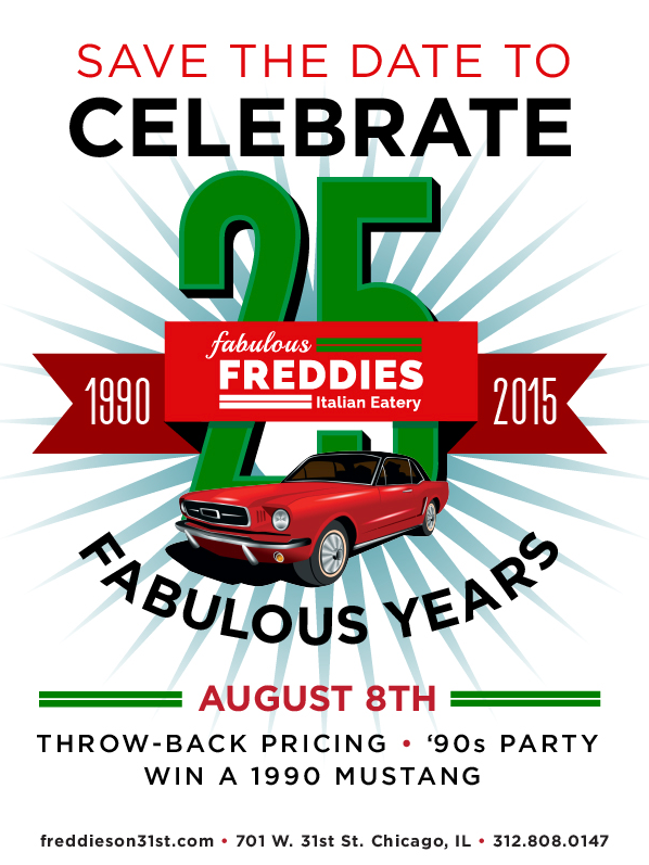 pastedImage for Fabulous Freddies Celebrates 25 Years