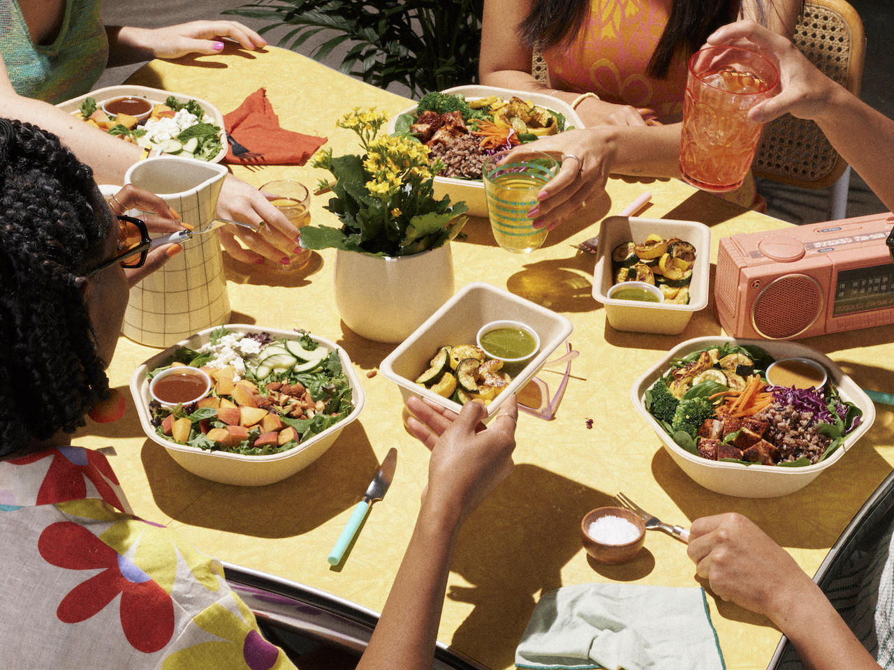 Image for New Dishes + Peaches are Back at sweetgreen in Chicago