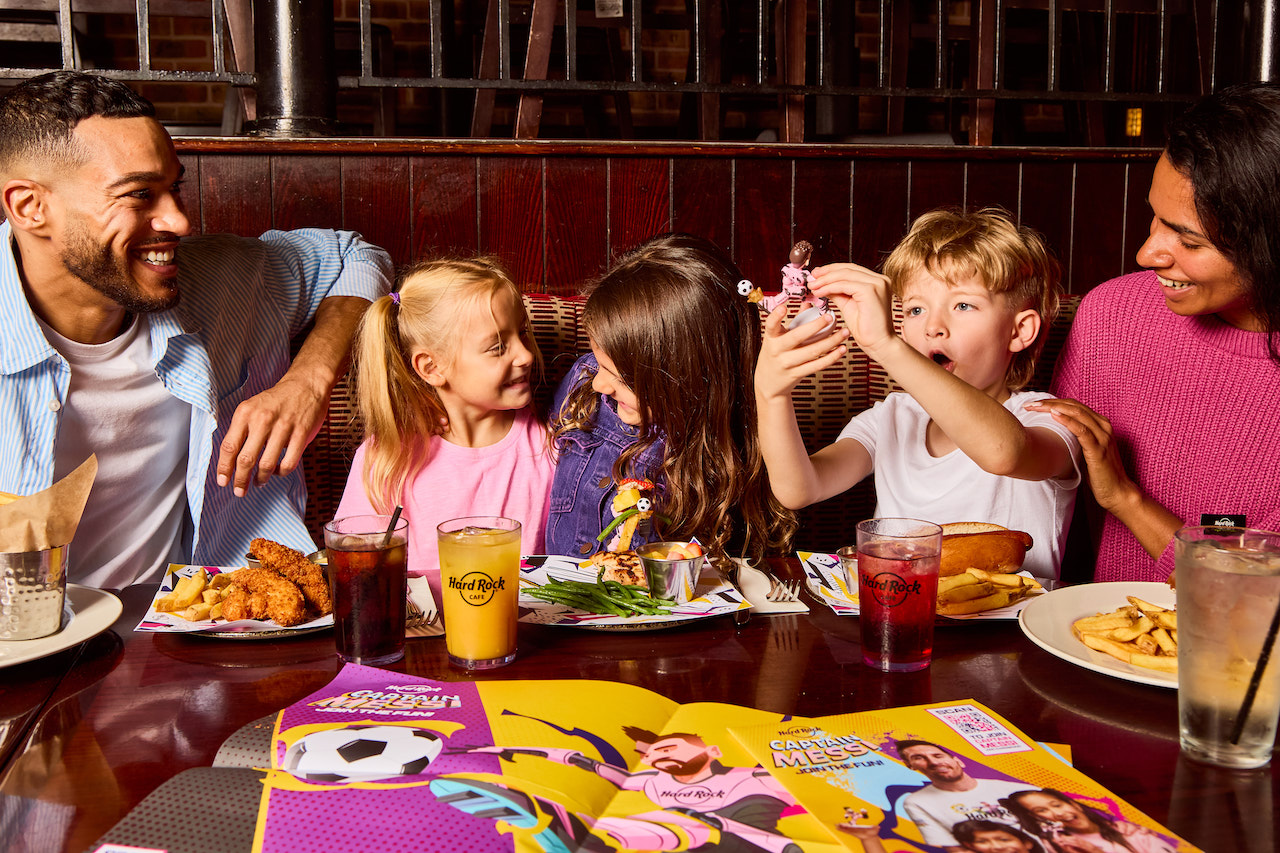 Image for Hard Rock International and Lionel Messi Continue Partnership with “Captain Messi” Superhero Toy, Kids Menu and Retail Collection Now Available at Hard Rock Café Chicago
