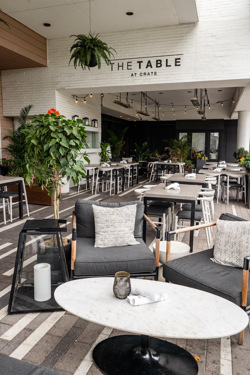 Image for Table at Crate Launches New Spring Menu