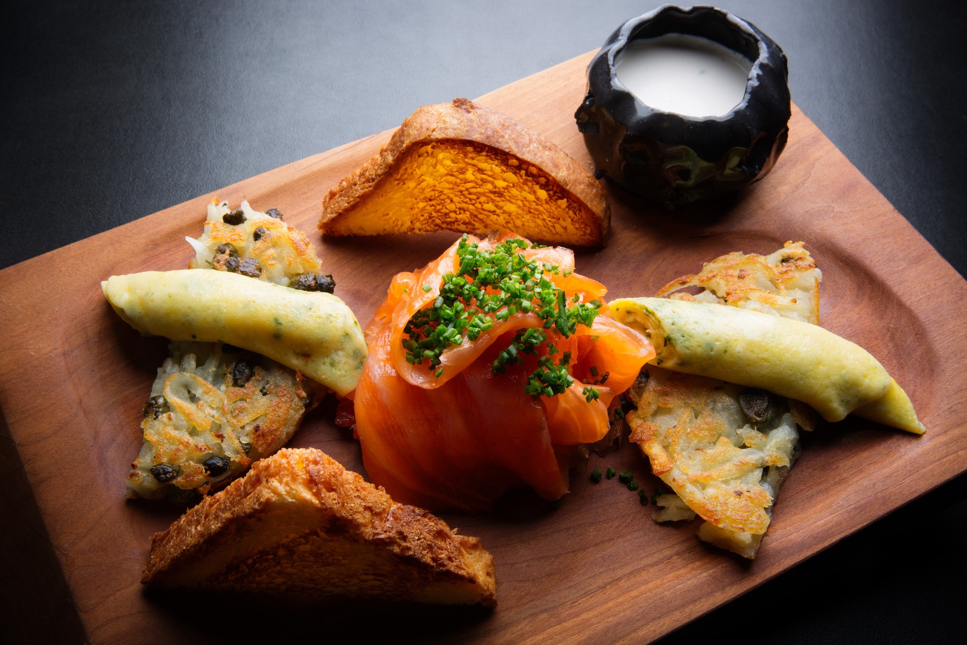 Aboyer Smoked Salmon for Chef Michael Lachowicz Announces Weekly Brunch Service at Aboyer and FONDA Cantina
