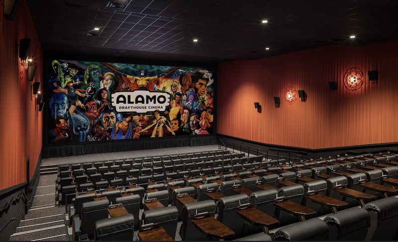 Alamo Drafthouse Example Auditorium for Alamo Drafthouse Chicago to Open Friday, January 27