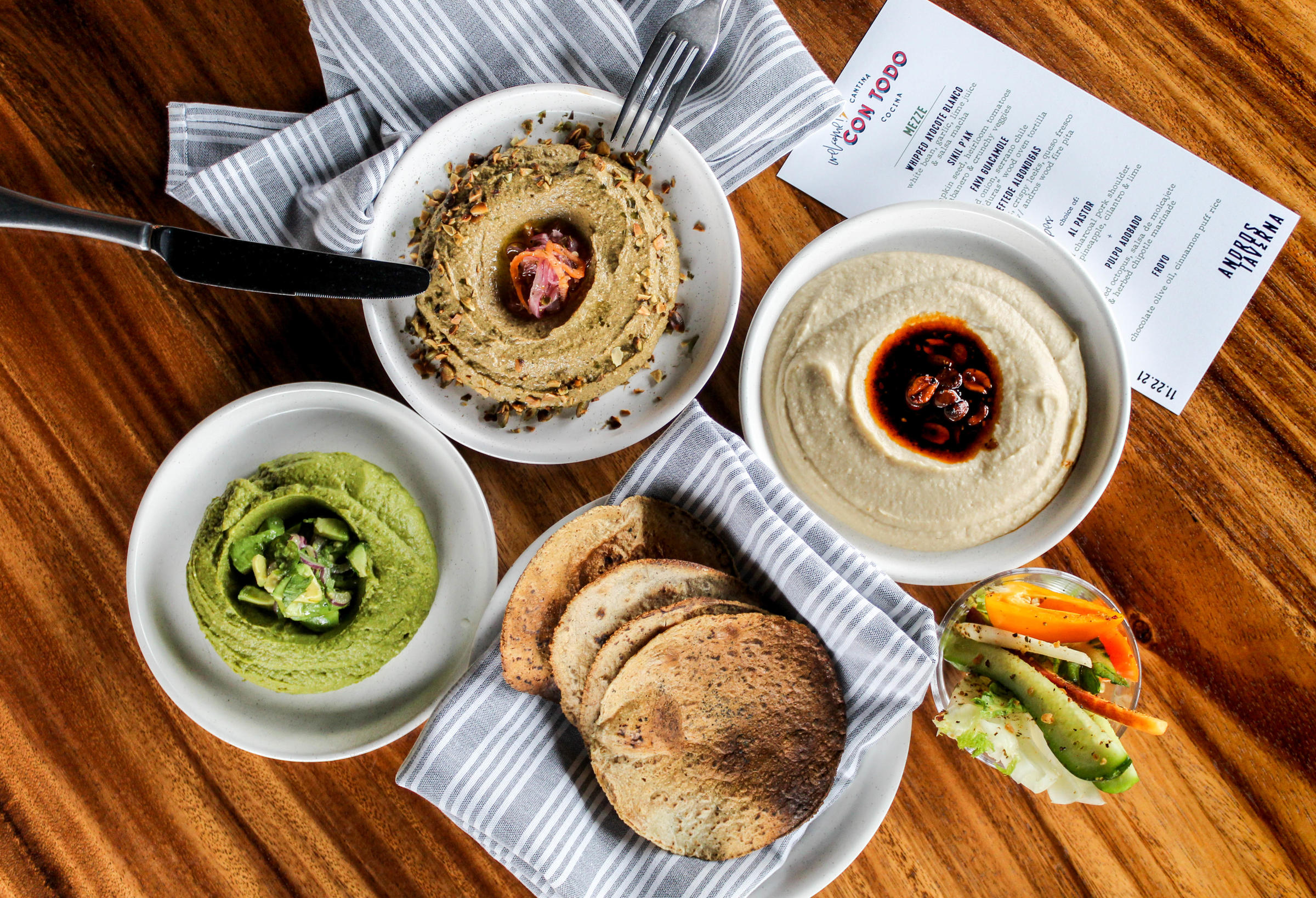 Andros X Con Todo 1046 for Andros Taverna Kicks Off Opening on Monday Nights by Hosting a Pop up Collab with Guest Chef Jonathan Zaragoza