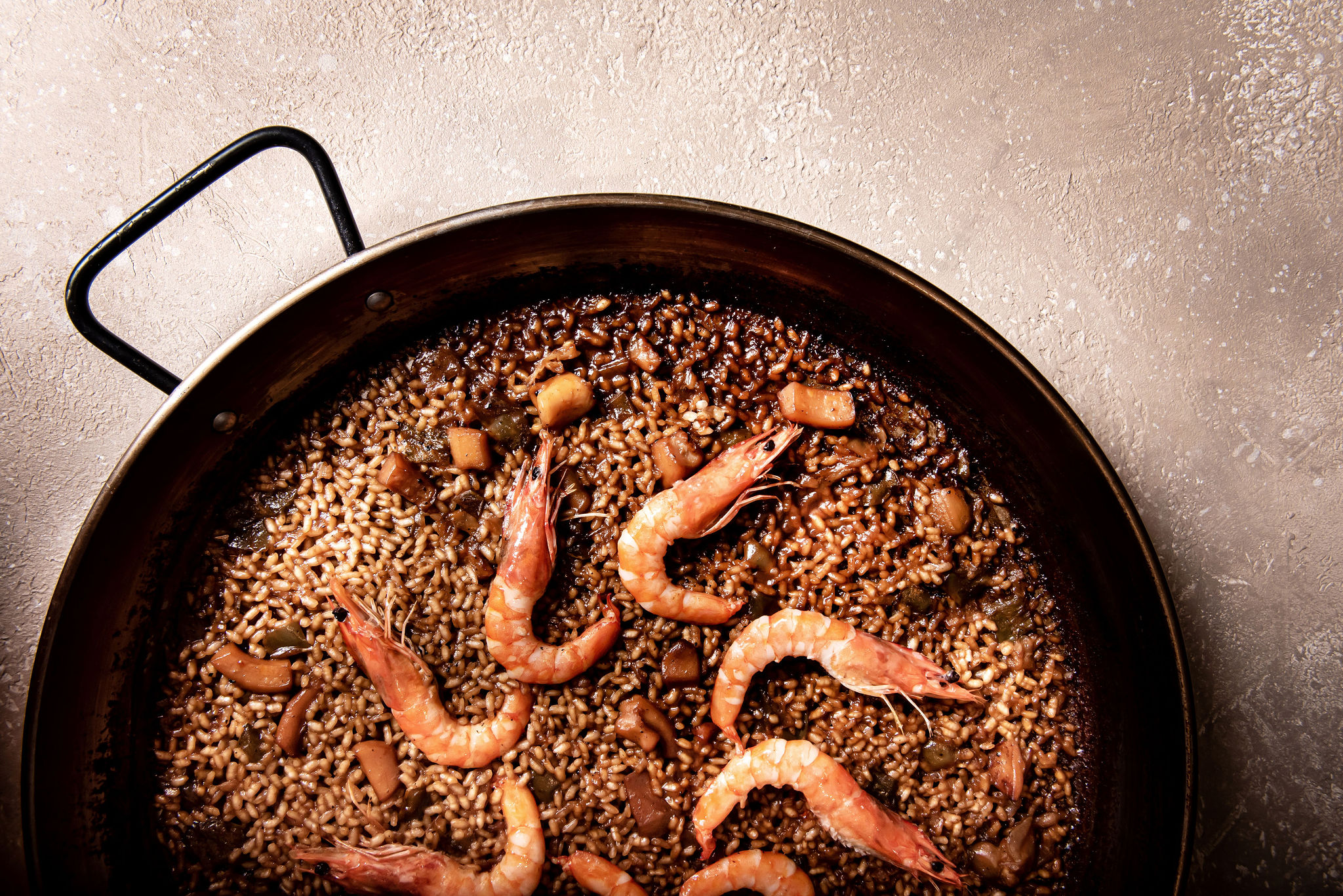 Arroz A Banda Con Gambas 2 Rb for Jaleo by José Andrés Offers Weekend Brunch Service in Chicago