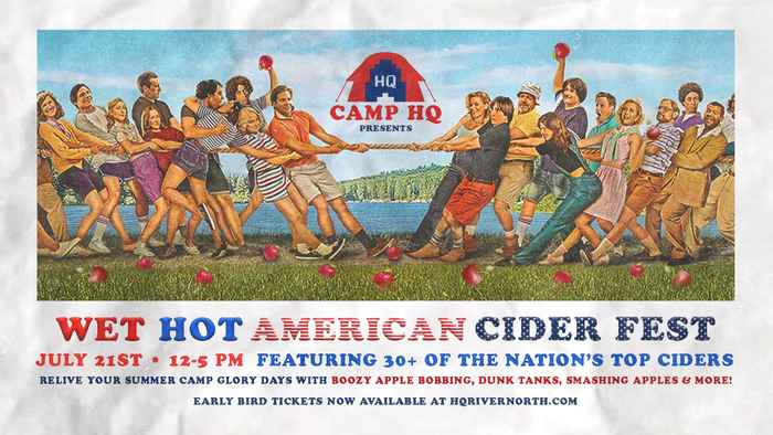 Artboard 1 5 for Headquarters Beercade Hosting 'Wet Hot American Cider Fest' July 21