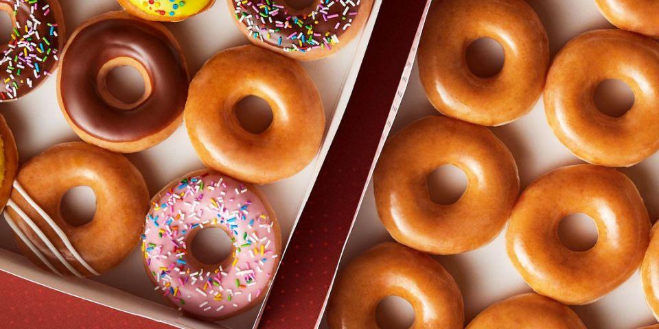 Assorted And Og Dozens for Krispy Kreme Offering FREE Doughnuts on Friday, July 17 for 83rd Birthday
