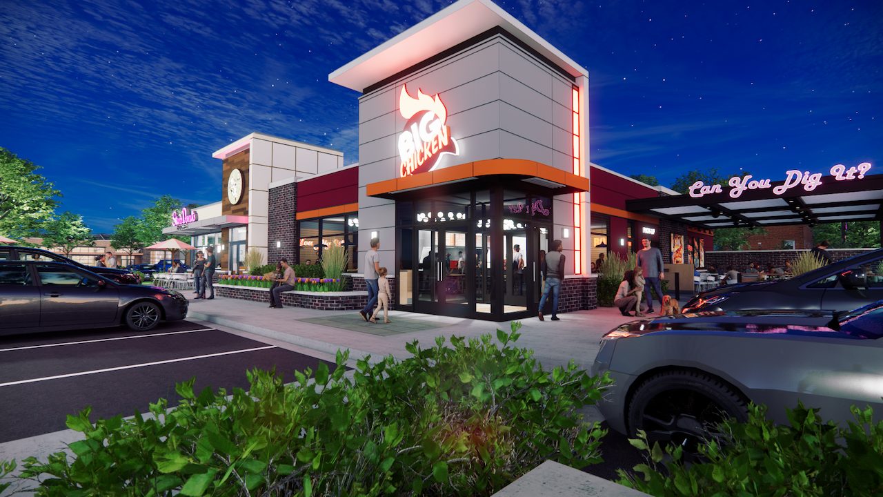 Big Chicken Rosemont Rendering 1 for First Midwest Location of Shaquille O'Neal's Big Chicken to Open in Rosemont