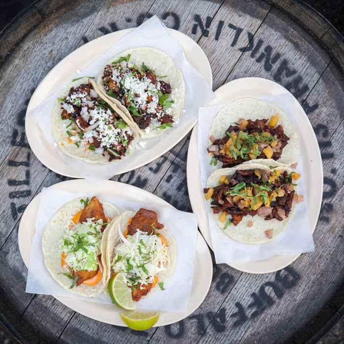 Big Star Taco De Panza Taco Al Pastor Taco De Pescado Edouard Pierre for New Happy Hours from One Off Hospitality's Big Star Wrigleyville and Anker