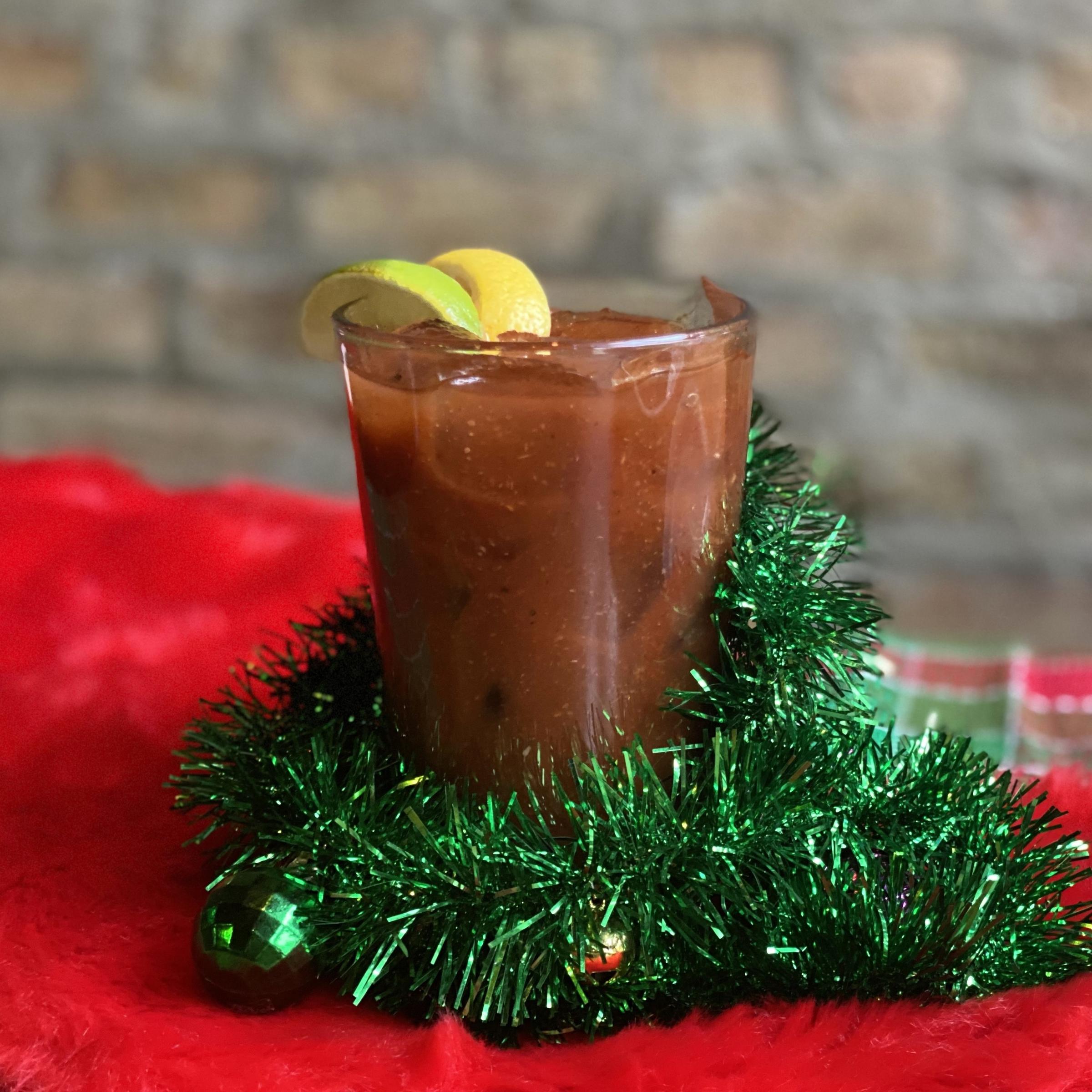 Bloody Xmas Background for New Year’s Day at Mac's Wood Grilled