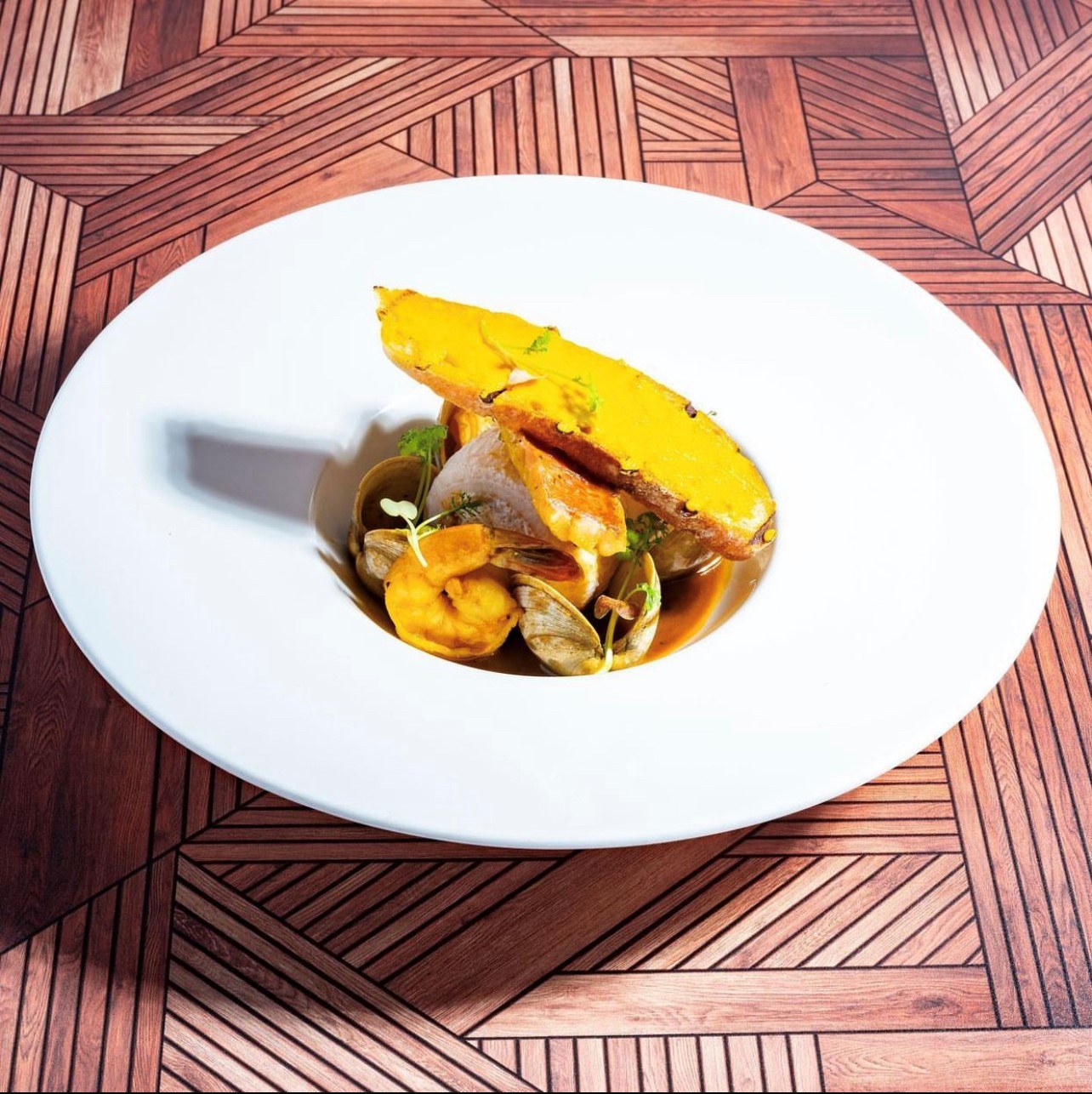 Bouillabaisse A L Aboyer for Aboyer Hosts Final 2022 Cigar Dinner with Up Down Cigar