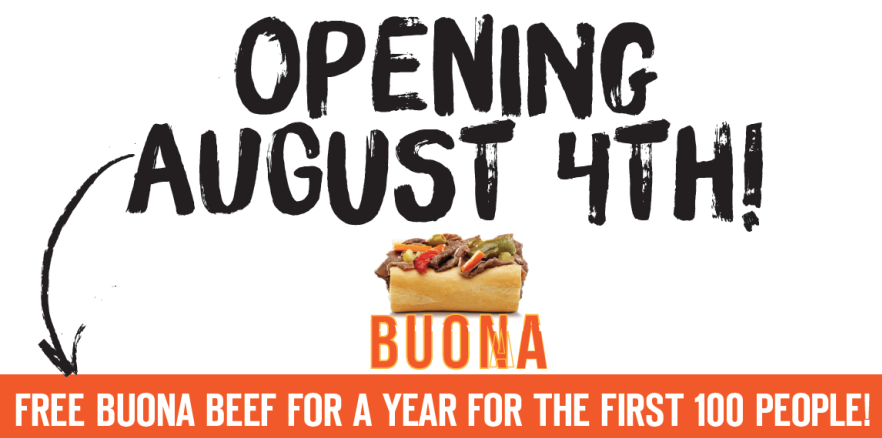 Buona Opening Soon for Buona Celebrates Grand Opening in St. Charles