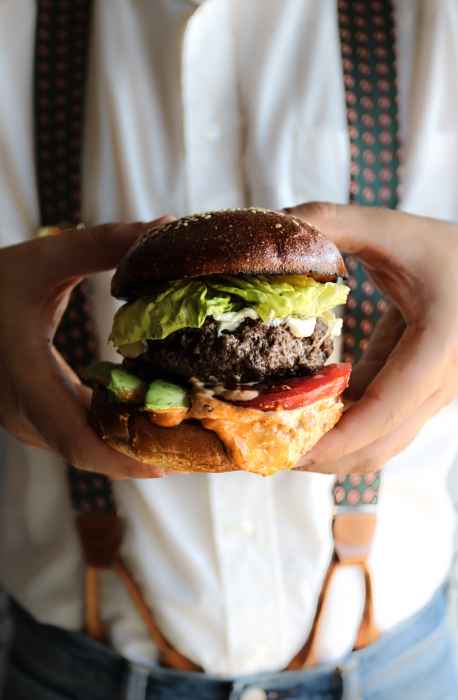 Burger for National Cheeseburger Day at The Barn Steakhouse, September 18