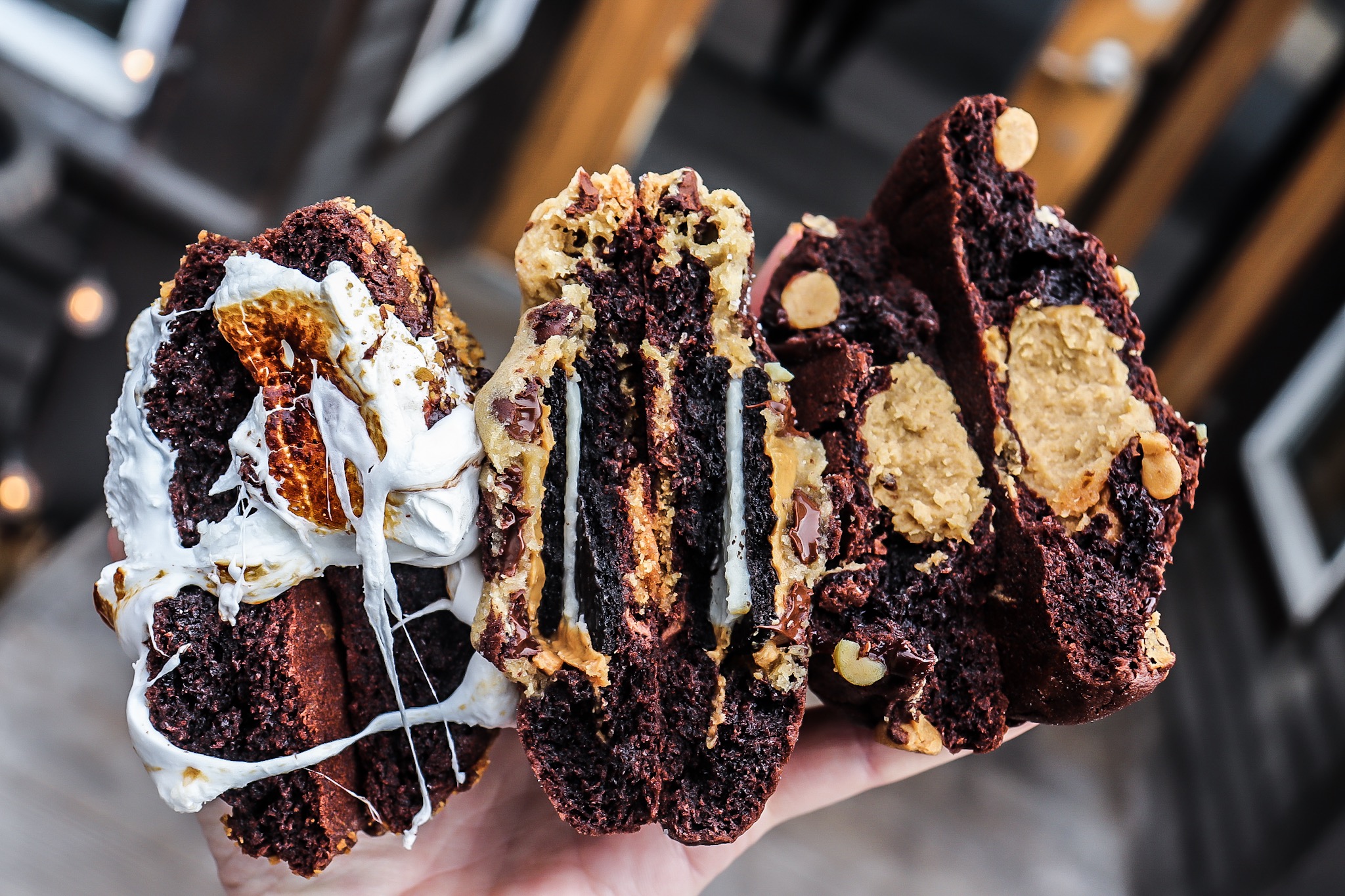 Cd Horizontal Cookie Trio Broken Open for Cookies & Dreams Brings Sweet Treats to Chicago’s South Suburbs