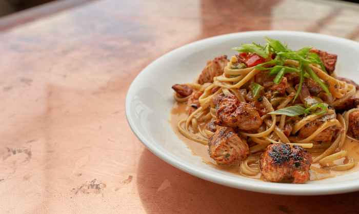 Cajun Linguine for City Works Eatery & Pour House Rolls Out New Spring Menu