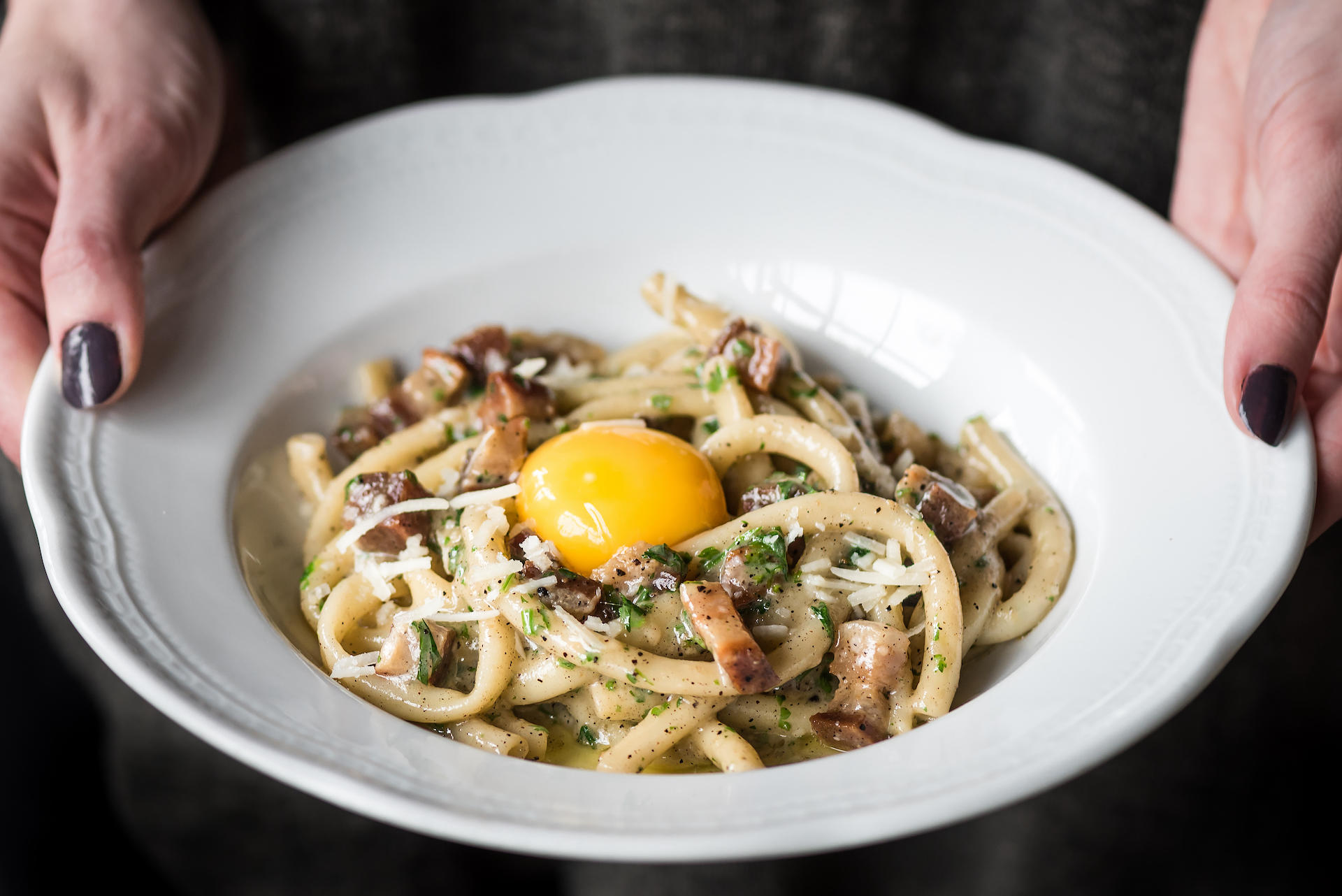 Carbonara1 for Formento’s Introduces New Breve e Dolce Menu