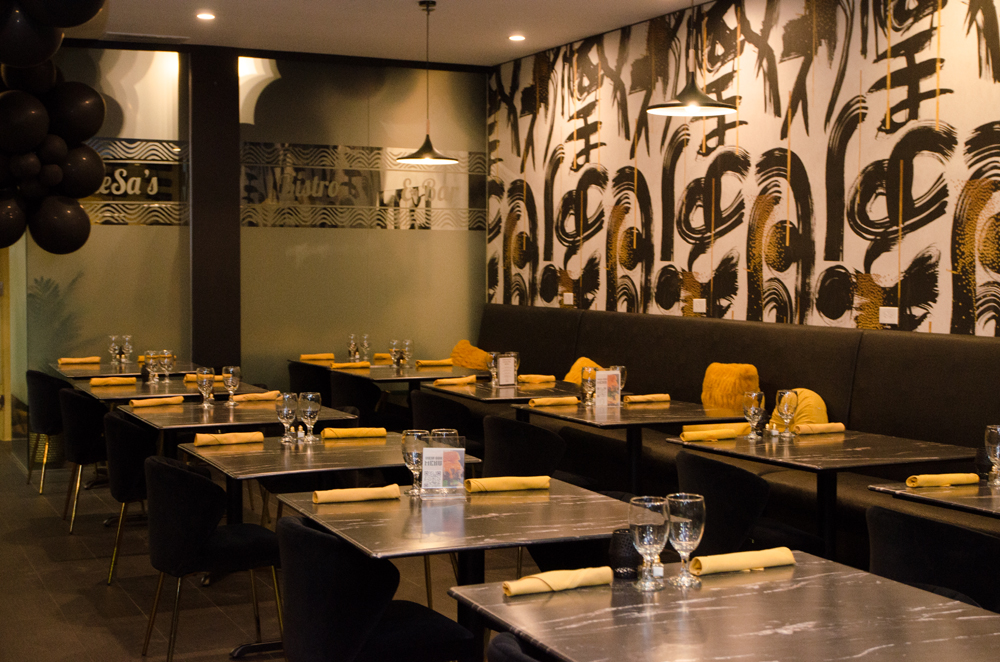 Chesas Main Dining Room With Marble Kci 3576 Low Rez for New Year’s Eve and Day Offerings with CheSa’s Bistro and Bar in Avondale