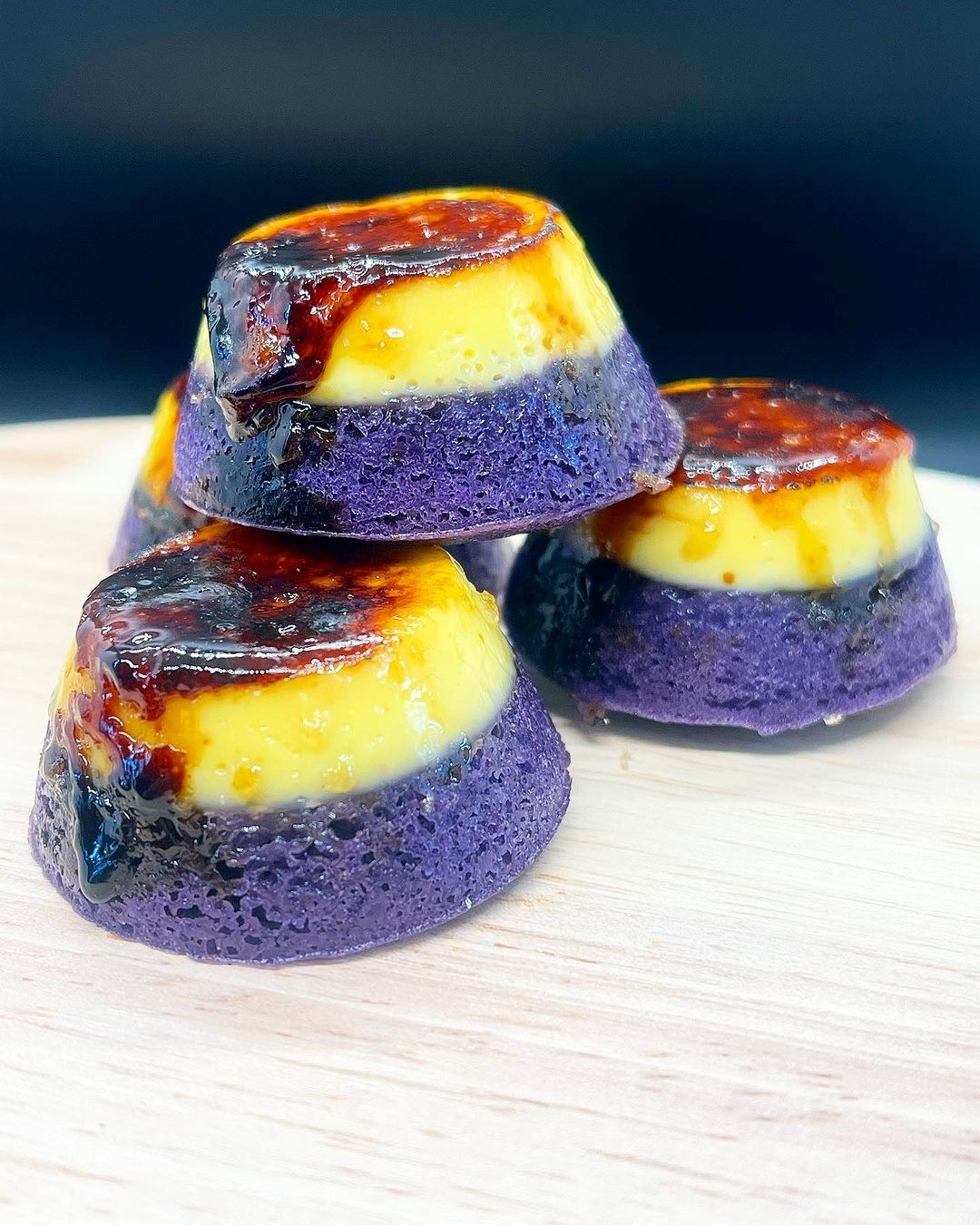 Chicago Test Kitchen Mini Ube Brûlée Cakes for Manila Zoo: Chicagoland is Back for Second Year