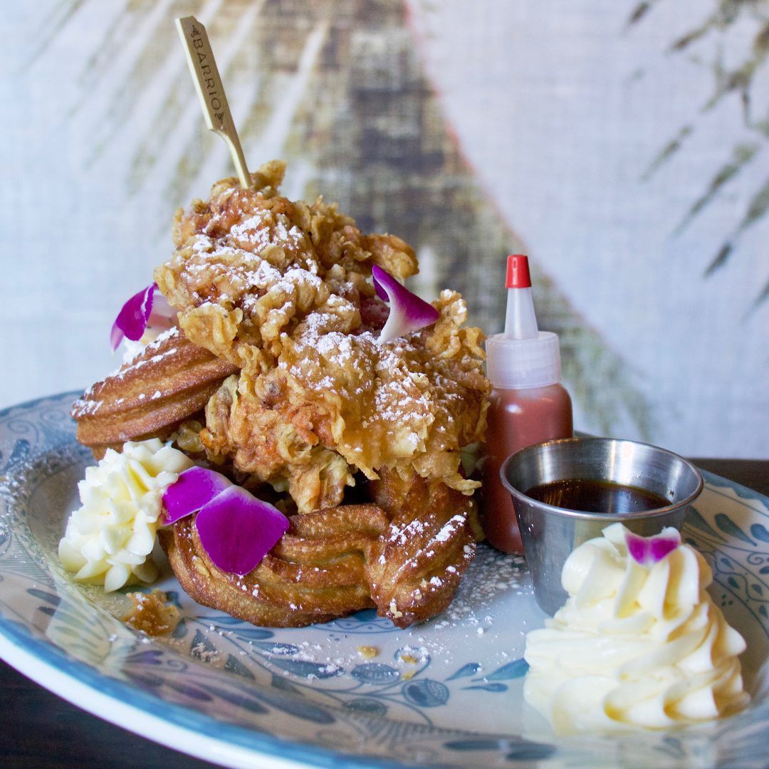 Chicken Churros for Fitness & Flights Event at Barrio October 29th & November 5th