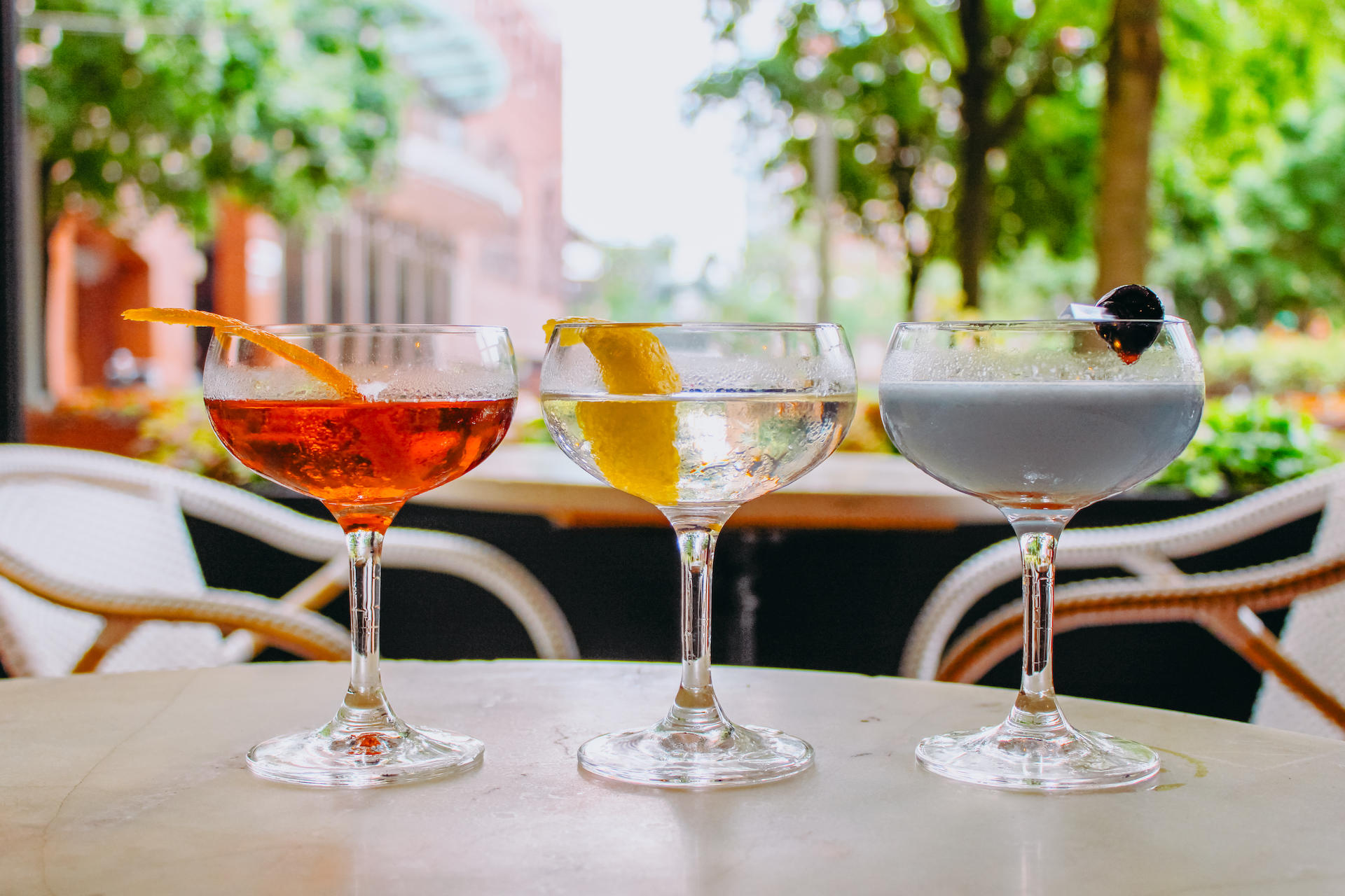 Cocktails P C C Louise for Taureaux Tavern Offering Olympic Themed Cocktail for the Summer Games